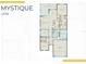 Floor plan showcasing the home's layout, including the gathering room, kitchen, and owner's suite at 17909 Nadine Pl, Nokomis, FL 34275