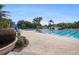 Expansive community pool area with multiple pools and seating at 18111 Paradise Point Dr, Tampa, FL 33647