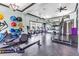 Well-equipped gym featuring modern machines, free weights, and exercise balls at 21840 Waverly Shores Ln, Land O Lakes, FL 34637