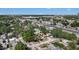 Scenic aerial view of a neighborhood with mature trees and a mix of residential and commercial properties at 3443 16Th Ave S, St Petersburg, FL 33711