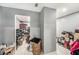 Spacious walk-in closet with custom storage solutions for organizing clothes and accessories at 3443 16Th Ave S, St Petersburg, FL 33711