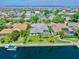 Beautiful waterfront home featuring a pool, located along a canal with boat dock at 4604 Blue Marlin Dr, Bradenton, FL 34208