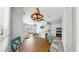 Bright kitchen with modern appliances, eat in space, and an open floor plan flowing into the living room at 4604 Blue Marlin Dr, Bradenton, FL 34208