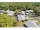 An aerial view shows the community's serene environment with mature trees at 4851 Leyte Ct, New Port Richey, FL 34655