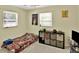 Cozy bedroom featuring two windows for natural light at 6035 19Th Ne St, St Petersburg, FL 33703