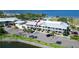 Exterior view of waterfront condos with parking, balconies and waterfront at 611 Destiny Dr # 205, Ruskin, FL 33570