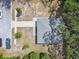 Aerial view of home showcasing its location, layout, and surrounding landscape at 711 6Th Ne St, Largo, FL 33770