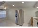 Features a stainless steel refrigerator, sink, and lots of counter space at 1095 82Nd N Ter # 1095A, St Petersburg, FL 33702