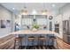 Spacious kitchen with an island, quartz countertops, and stainless steel appliances at 13121 Pasture View Loop, Riverview, FL 33579