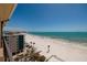 Enjoy the expansive ocean views from your private balcony overlooking the beach at 13600 Gulf Blvd # 700A, St Petersburg, FL 33708
