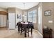 Bright dining area near windows providing ample natural light at 2800 Flagler Ct, Trinity, FL 34655