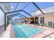 Inviting screened-in pool area perfect for relaxation and entertaining, with ample space for outdoor furniture at 2927 Hickory Grove Dr, Valrico, FL 33596