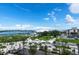 Scenic waterfront park and amphitheater viewed from condo, showcasing city views and marina at 331 Cleveland St # 320, Clearwater, FL 33755
