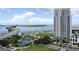 Scenic waterfront views highlight this high-rise condo overlooking the marina and bridge at 331 Cleveland St # 320, Clearwater, FL 33755