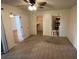 Large bedroom with carpet, walk-in closet, and ensuite bathroom at 4814 Grist Mill Cir, New Port Richey, FL 34655