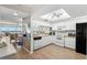 Bright kitchen with ample counter space and modern appliances is open to the living room at 6475 Shoreline Dr # 5403, St Petersburg, FL 33708
