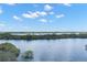 Scenic water view showcasing the bay and horizon on a sunny day with blue skies and scattered clouds at 6475 Shoreline Dr # 5403, St Petersburg, FL 33708