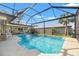 Large screened pool area perfect for entertaining and enjoying the Florida weather year-round at 7201 15Th Ne Ct, St Petersburg, FL 33702
