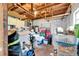 Unfinished basement providing ample storage space, and laundry hookups at 827 Louise St, Brandon, FL 33511