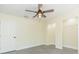 Spacious bedroom with hardwood floors and ample closet space at 18236 Paradise Point Dr, Tampa, FL 33647