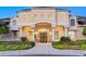 Elegant clubhouse exterior with manicured landscaping, creating a welcoming and sophisticated atmosphere at 18236 Paradise Point Dr, Tampa, FL 33647