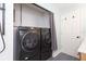 Convenient laundry area with a full-sized washer and dryer hook-up at 18236 Paradise Point Dr, Tampa, FL 33647