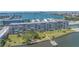 Beautiful waterfront condo featuring a private fishing pier and grassy area to relax and play at 1847 Shore S Dr # 507, South Pasadena, FL 33707