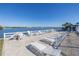 Resident's pier provides stunning views and community seating in an inviting waterfront setting at 1847 Shore S Dr # 507, South Pasadena, FL 33707