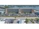 Aerial view of the condo building and large parking area, close to waterfront at 1847 Shore S Dr # 507, South Pasadena, FL 33707