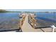 Community pier with seating, providing waterfront access and relaxation for all residents at 1847 Shore S Dr # 507, South Pasadena, FL 33707