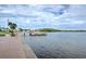 Waterfront view with dock at 1847 Shore S Dr # 507, South Pasadena, FL 33707