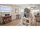 Bright living room featuring water views, modern decor, and stylish furniture at 2960 59Th S St # 615, Gulfport, FL 33707