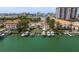 Luxury condos with private boat docks offers perfect for waterfront living and boating at 311 Island Way # 101, Clearwater Beach, FL 33767