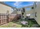 Fenced backyard with some greenery, offering privacy and space for outdoor enjoyment at 3206 W Azeele St # 126, Tampa, FL 33609
