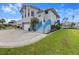 A lovely two-story home with two-car garage and easy access to the waterfront at 4290 Carlos Ct, Hernando Beach, FL 34607
