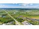 An aerial landscape featuring the local community and accessible roads amidst natural surroundings at 4608 Kilcoyne Ct, Lutz, FL 33558