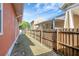 A fenced backyard provides privacy to the property at 6414 N Central Ave, Tampa, FL 33604