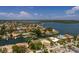Residential waterfront property featuring a private boat dock and easy water access at 2063 Illinois Ne Ave, St Petersburg, FL 33703