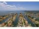 Waterfront property with canal access, private boat dock, pool, and city views at 2063 Illinois Ne Ave, St Petersburg, FL 33703