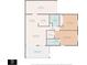 A well-designed floor plan showcases a spacious layout with a screened porch at 2241 Shelly Dr # D, Palm Harbor, FL 34684