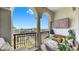 Inviting balcony with comfortable seating and city views, ideal for relaxation and outdoor living at 345 Bayshore Blvd # Gp10, Tampa, FL 33606