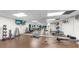 Full gym with free weights, mirror and cardio machines at 345 Bayshore Blvd # Gp10, Tampa, FL 33606