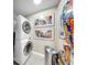Convenient laundry room equipped with stacked washer and dryer, and ample storage space at 345 Bayshore Blvd # Gp10, Tampa, FL 33606