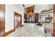Elegant lobby with tiled floors, chandelier, wood trim and seating at 345 Bayshore Blvd # Gp10, Tampa, FL 33606