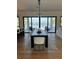 Bright dining room with water view and ample space for entertaining guests at 389 Bayview Ne Dr, St Petersburg, FL 33704