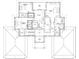Detailed second story floor plan with bedrooms, baths, utility, play room, and ample closet space at 389 Bayview Ne Dr, St Petersburg, FL 33704