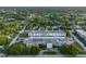 Aerial view of the community nestled among tree-lined streets and neighborhood at 5155 9Th N Ave # 102, St Petersburg, FL 33710