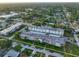 Aerial view of the neighborhood with tree lined streets and residential buildings at 5155 9Th N Ave # 102, St Petersburg, FL 33710