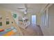 Comfortable bedroom featuring a bunk bed, closet, and cozy atmosphere for a relaxing stay at 5155 9Th N Ave # 102, St Petersburg, FL 33710