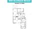 Detailed floor plan of the home showcasing layout, room dimensions, and overall property structure at 559 Scotland St, Dunedin, FL 34698